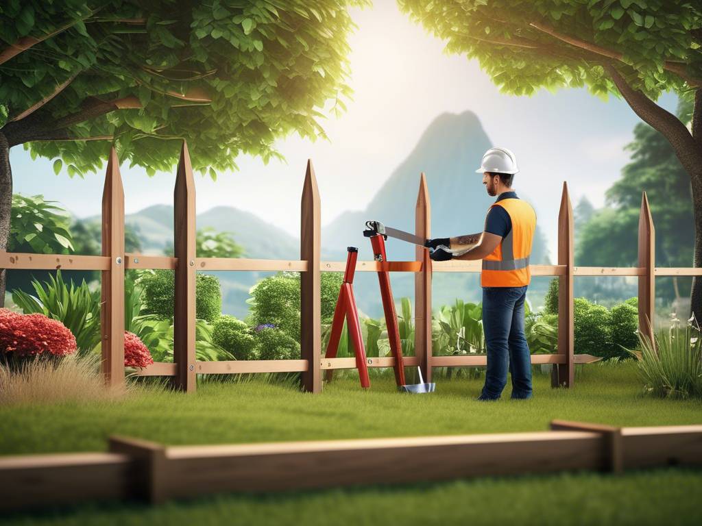 Jak prawidłowo ustawić słupki ogrodzeniowe na nierównym terenie?