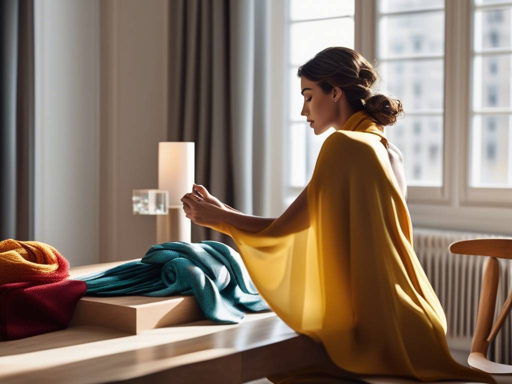 Sztuka wiązania szali – modne triki na każdą okazję